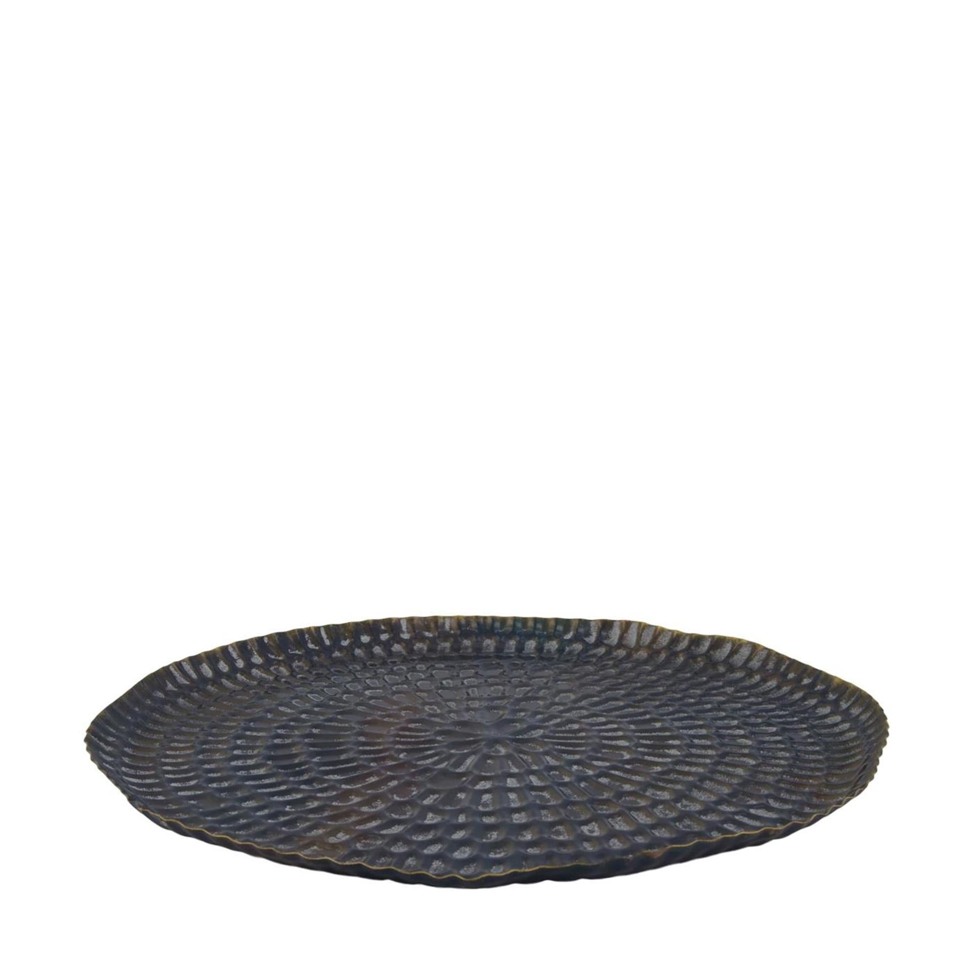 Plateau en métal Dijk natural collections noir or ø38cm