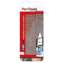 Marqueur permanent Pentel x100w blanc moyen