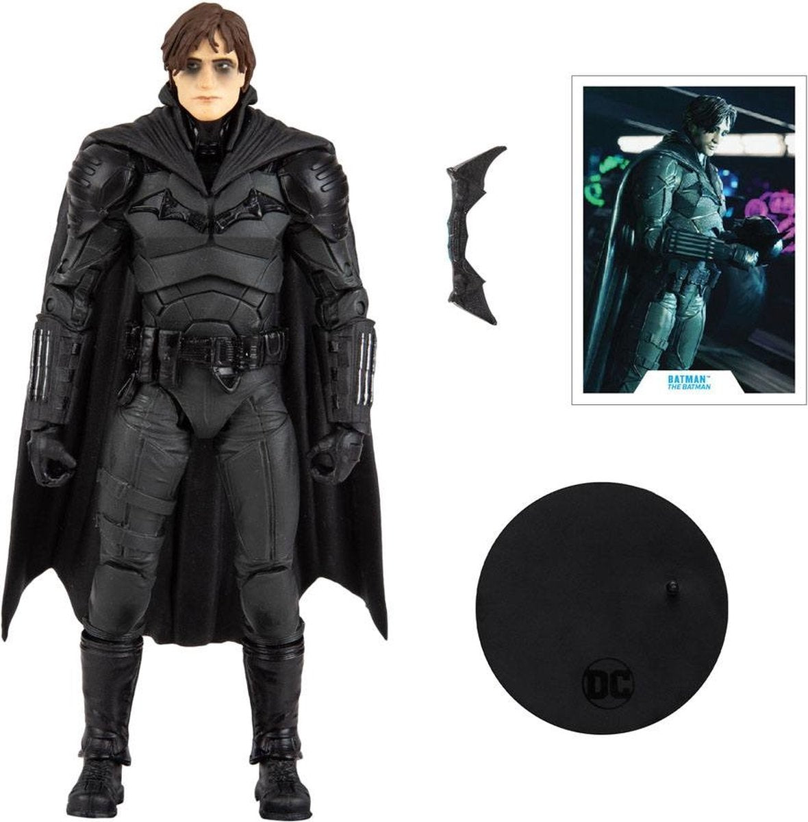 Mcfarlane toys dc multiverse figurine batman démasqué (le batman) 18 cm