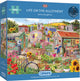 Gibsons - la vie sur le lotissement (par les filles de Janice) - 1000 pièces 68×49cm (l×h) - puzzle pour adultes
