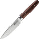 Couteau universel Gefu enno – couteau dentelé 11,5 cm – acier solingen – manche en noyer – fabriqué en allemagne