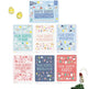Cartes d'étape Milestone premières vacances (nl) 10x15 cm papier 6 pièces