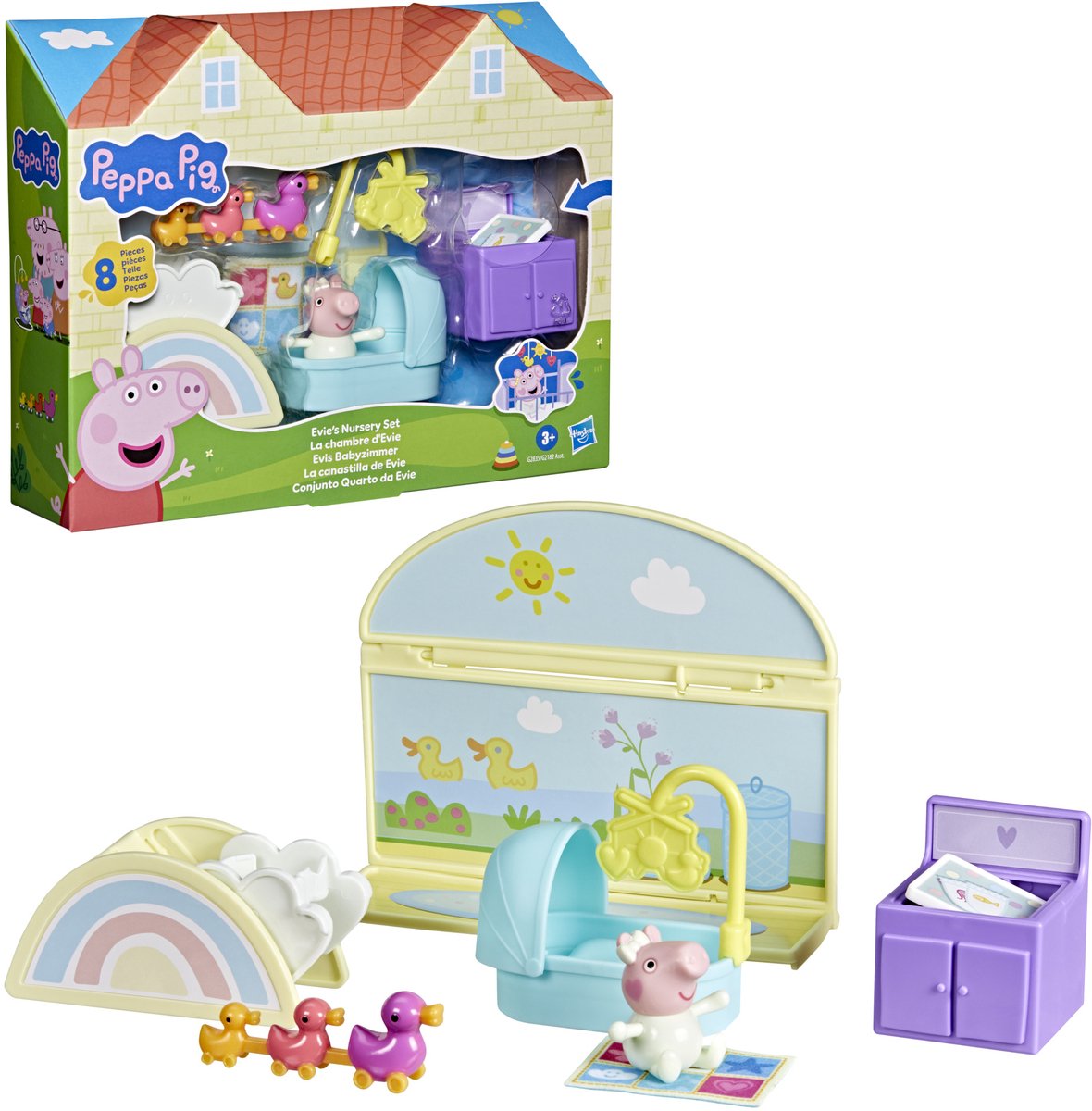 Hasbro Peppa Pig Evies ensemble de soins