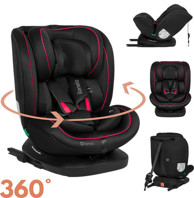 Lionelo Bastiaan - siège auto i-size 4en1 - 360° - isofix - groupe 0-1-2-3 - 40-105cm