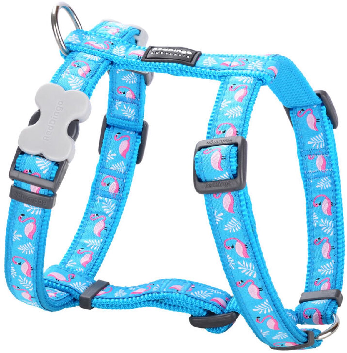 Harnais pour chien sans marque sans marque style dingo rouge flamant rose 36-54 cm turquoise 30-48 cm