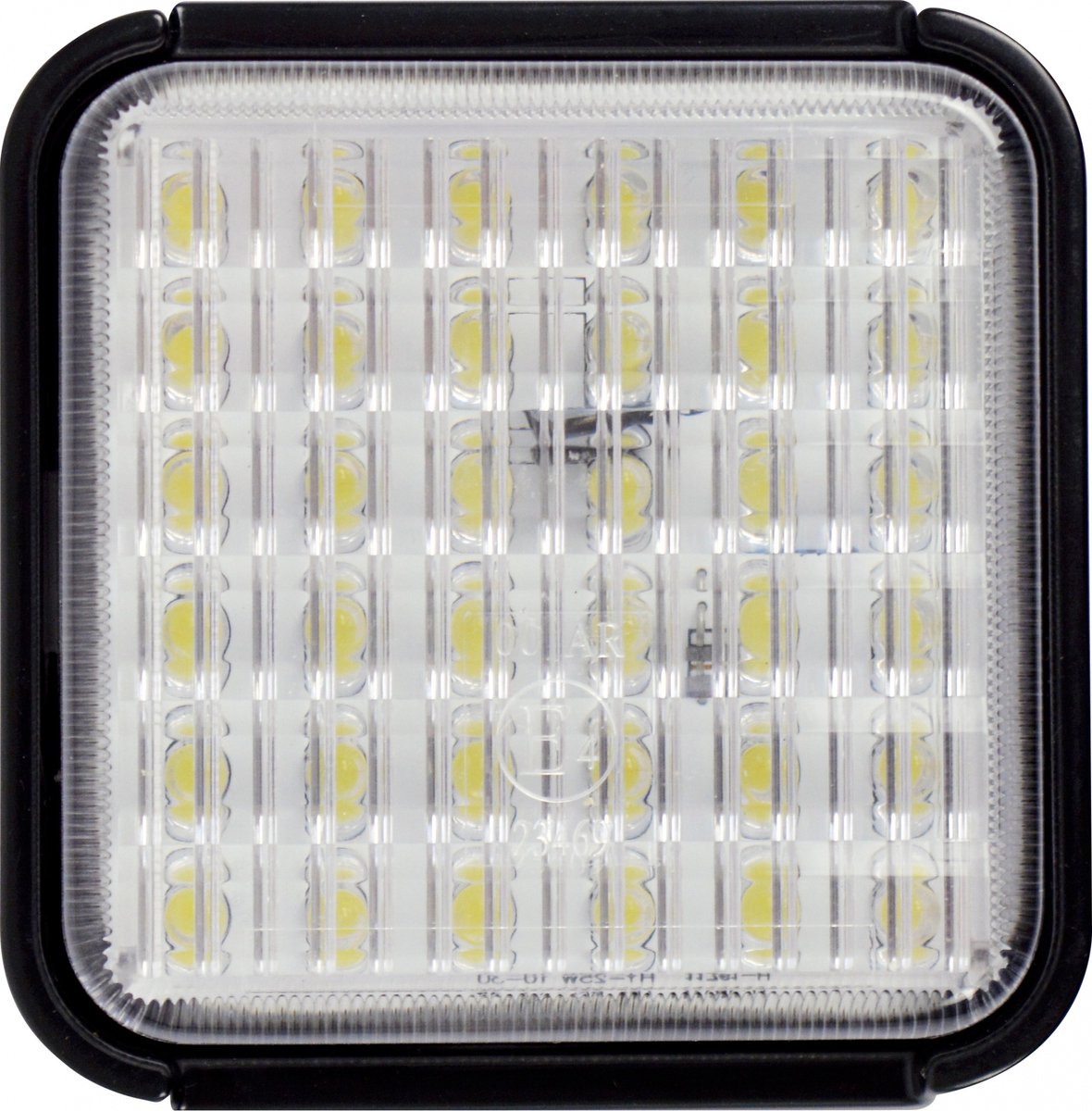 Feu de recul Carpoint 12 volts LED 95 x 95 mm blanc