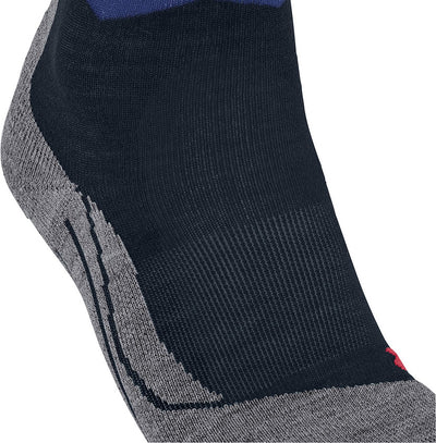 Falke tk2 chaussettes de marche en laine épaisse anti-ampoules en matériau fonctionnel hommes bleu - taille 39-41