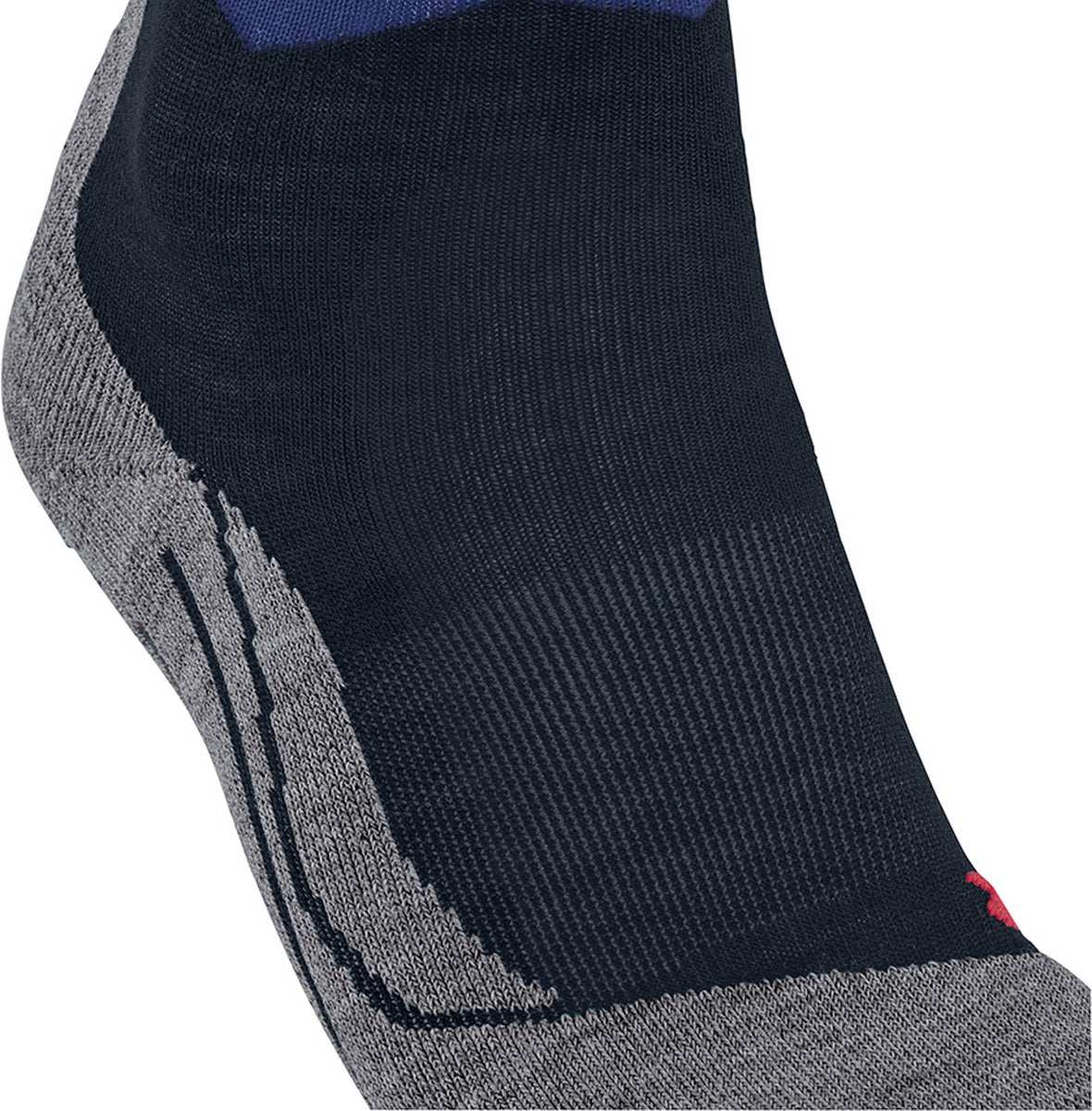 Falke tk2 chaussettes de marche en laine épaisse anti-ampoules en matériau fonctionnel hommes bleu - taille 42-43