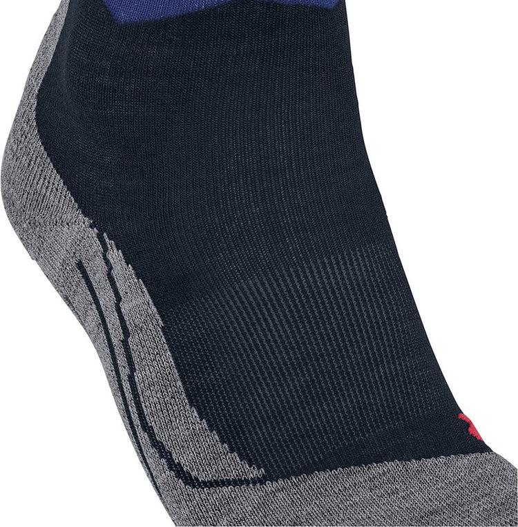 Falke tk2 chaussettes de marche en laine épaisse anti-ampoules en matériau fonctionnel hommes bleu - taille 42-43