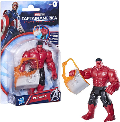 Marvel Avengers 10 cm Captain America Deluxe Red Hulk Movie
