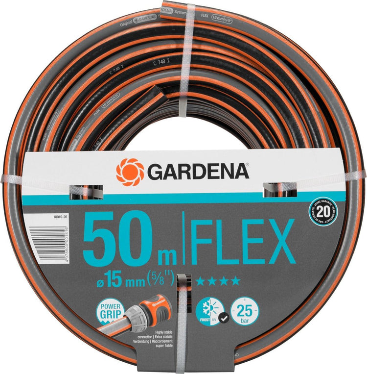 Tuyau d'arrosage flexible confort Gardena - 15 mm (5 8 ) - 50 m