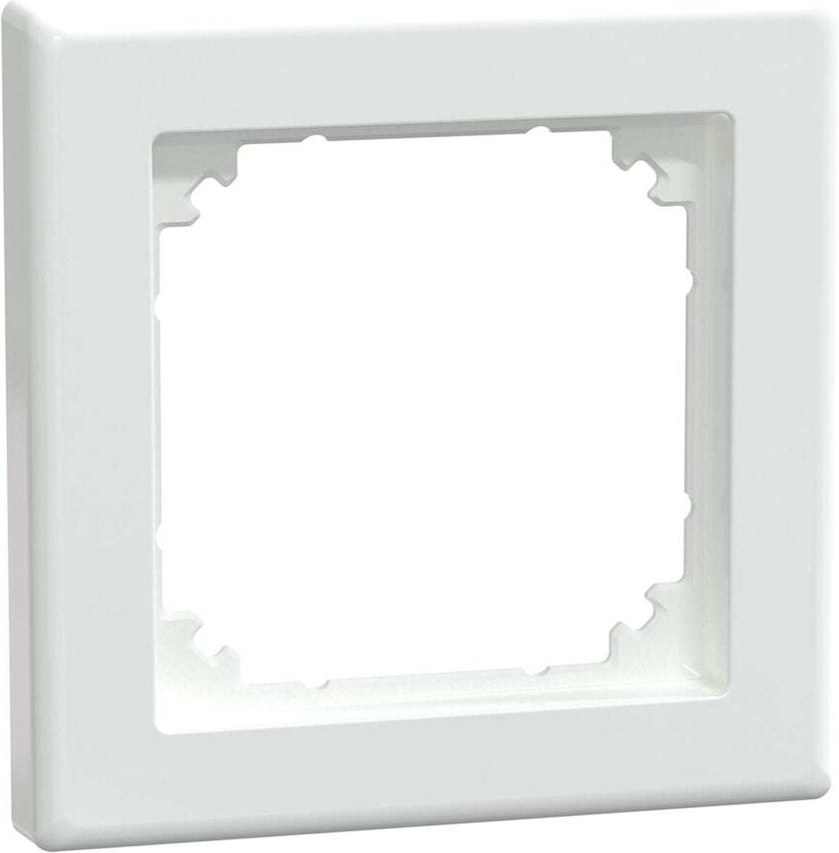 Cadre de recouvrement Schneider electric - m-smart - 1 pli - blanc actif