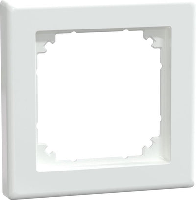 Cadre de recouvrement Schneider electric - m-smart - 1 pli - blanc actif