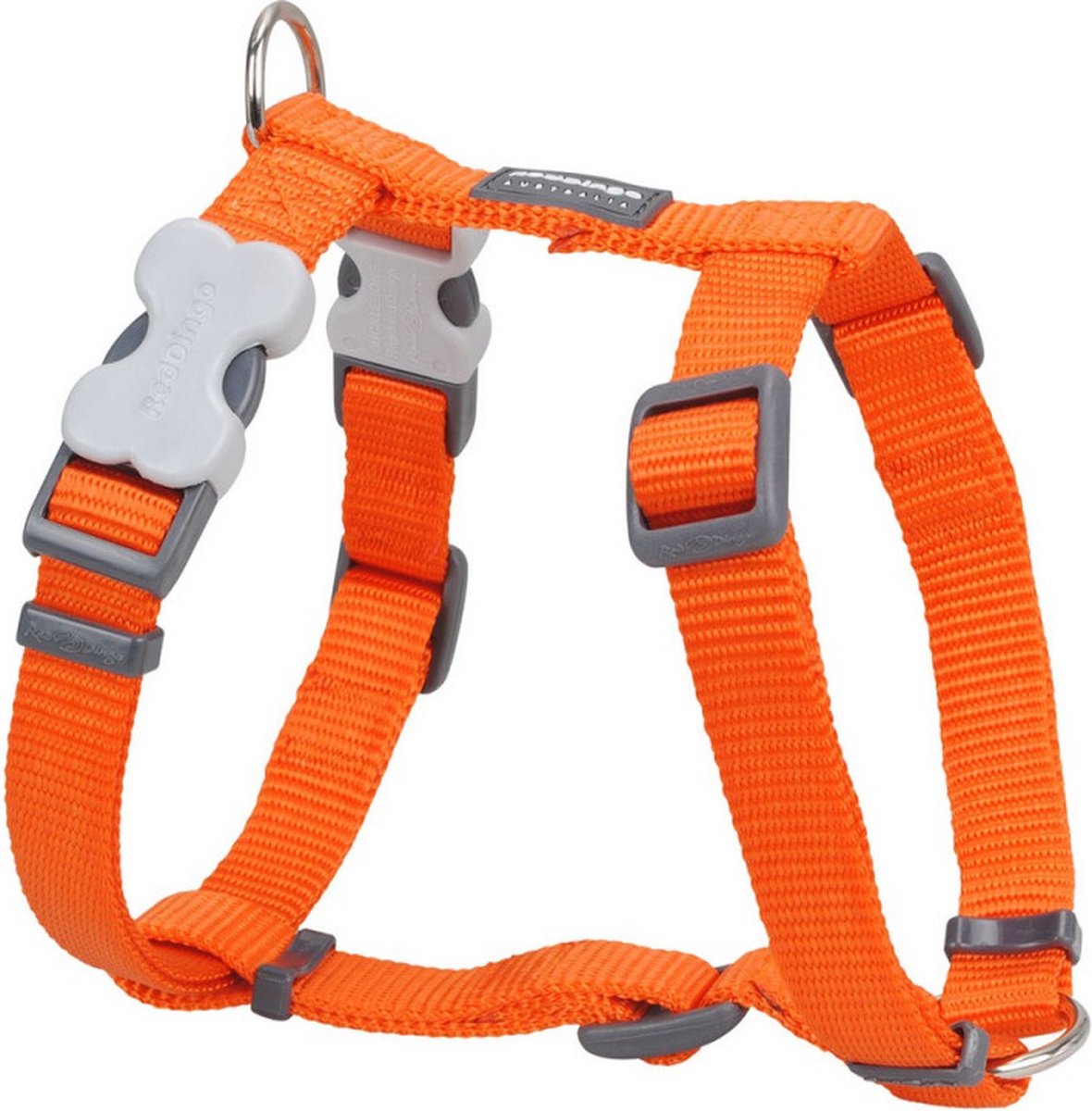 Red dingo harnais pour chien flexible 60-109 cm orange