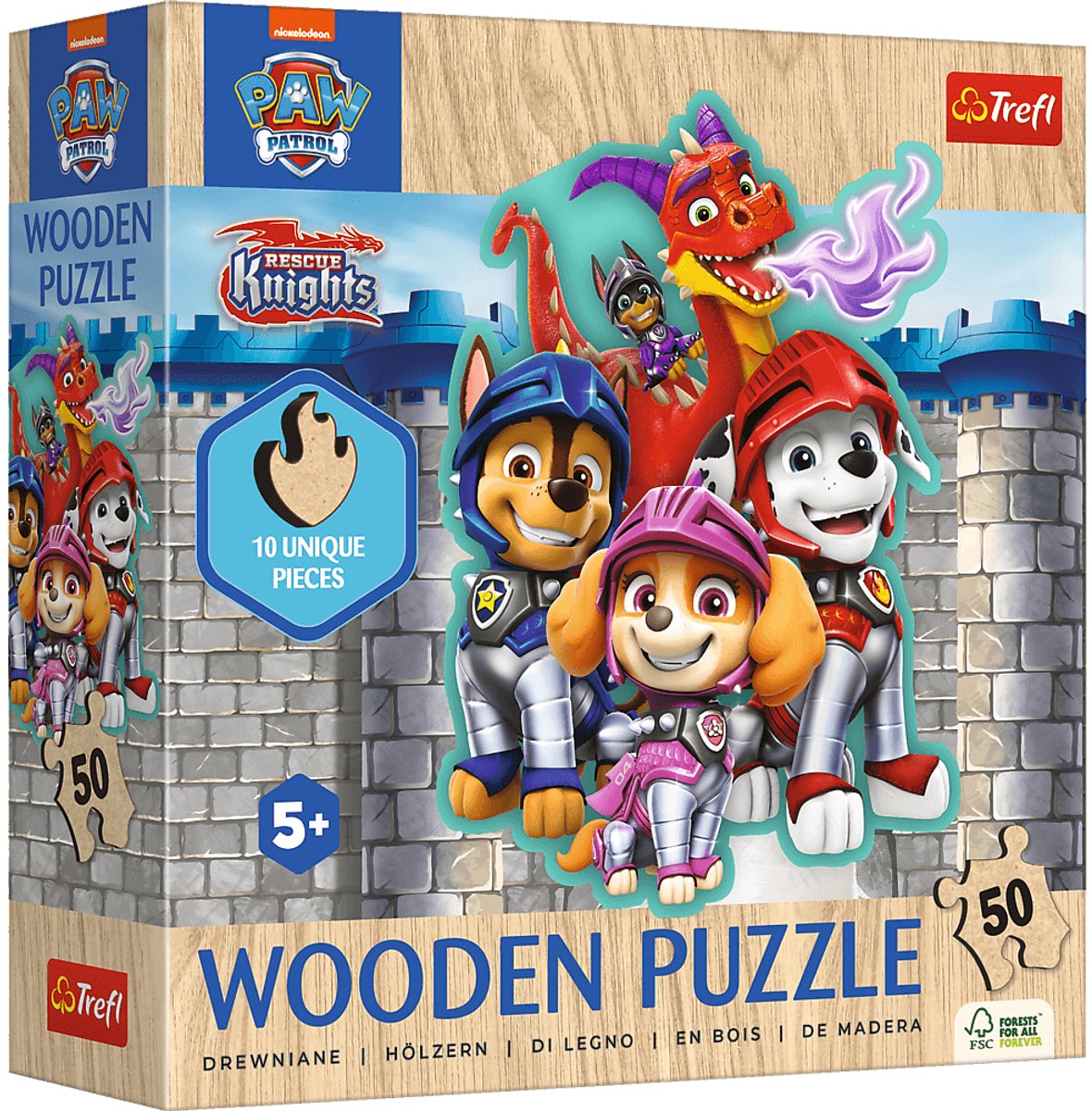 Trefl 20277, 50 pièce(s), enfants, 5 ans