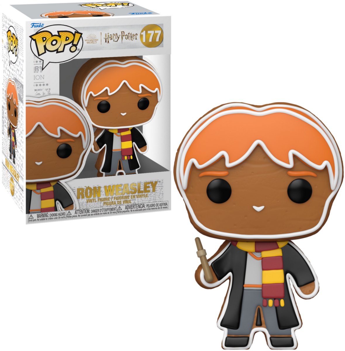 Funko-pop ! Ron (pain d'épice) 177 vacances Harry Potter