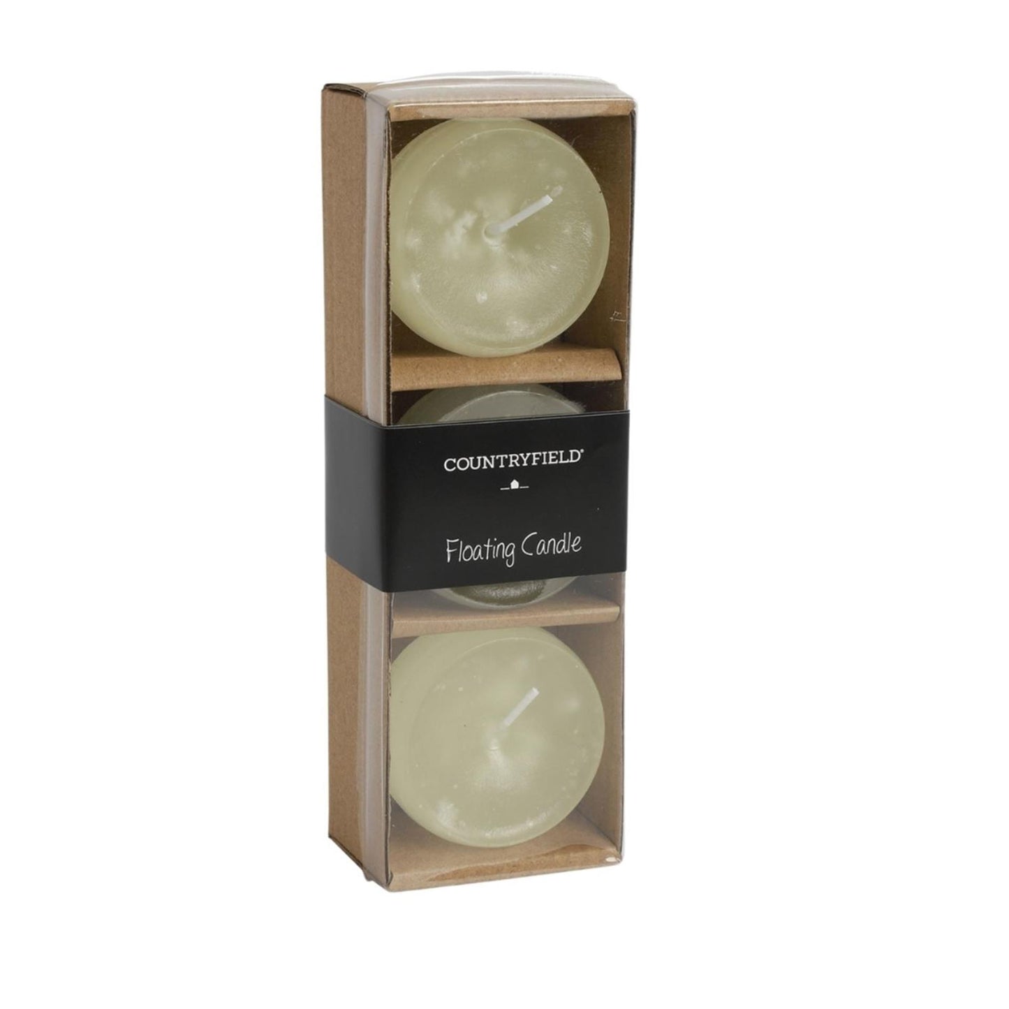 Countryfield bougies flottantes bollie crème