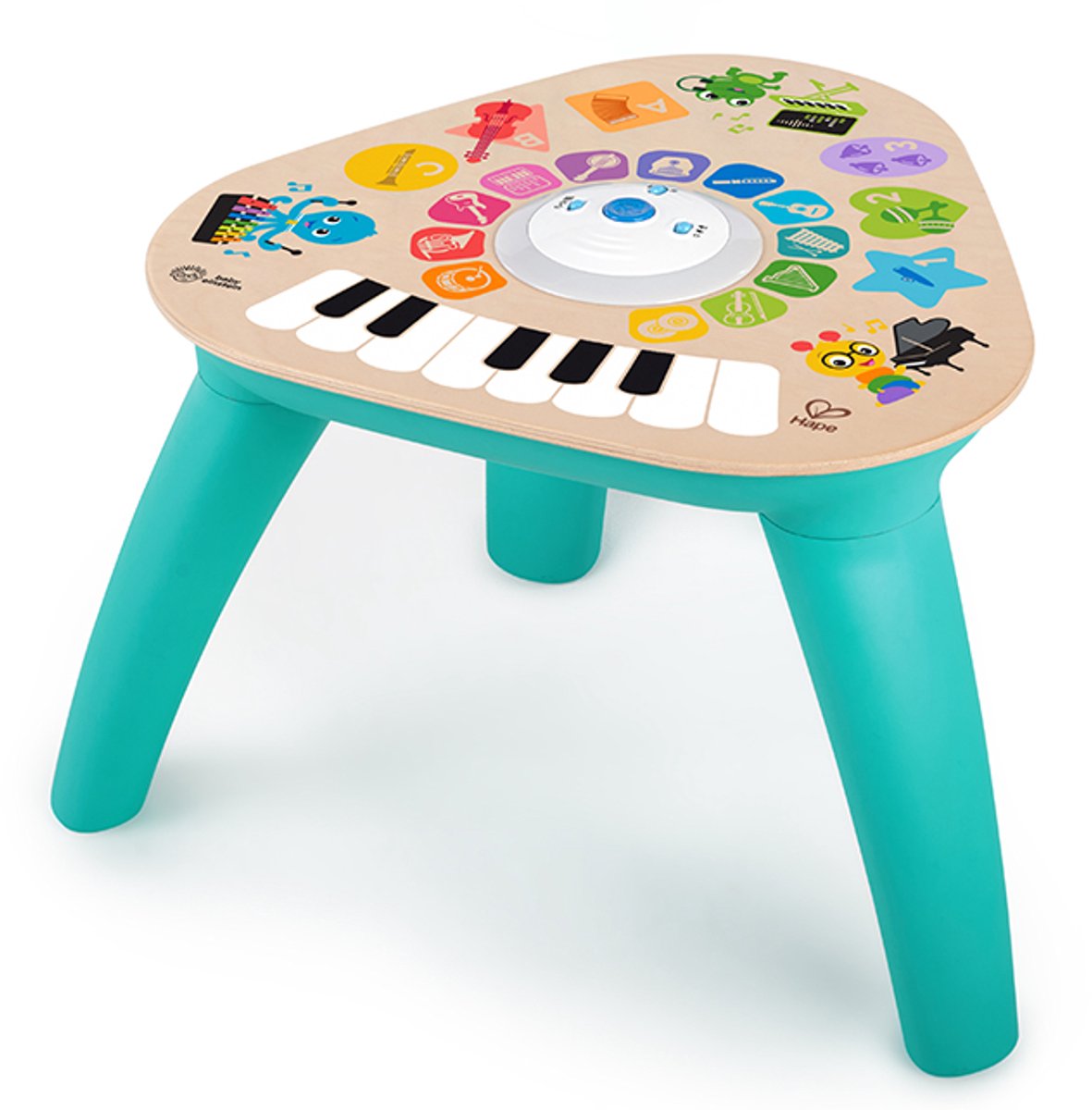 Aiguille minute hape - table musicale magic touch - 46,2 x 32,5 x 55,9 cm - à partir de 12 mois