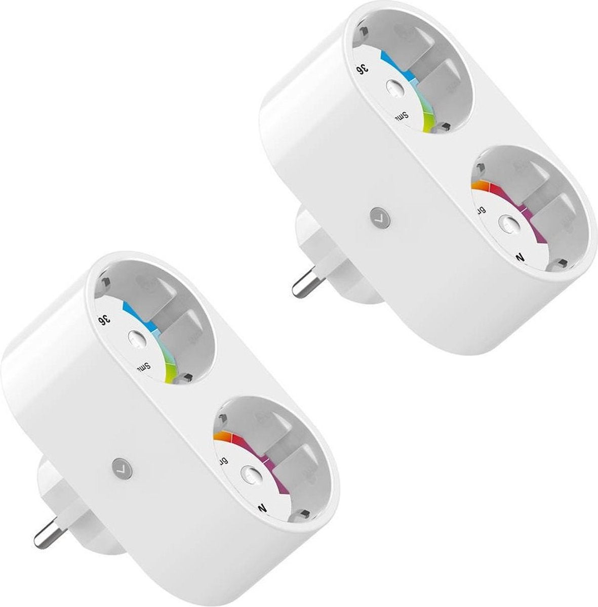 Gosund double prise intelligente wifi sp211 (pack de 2) 3500w tuy
