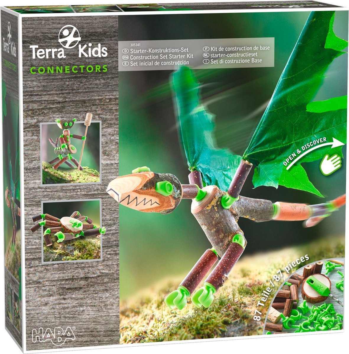 Haba Terra Kids Connectors - jeu de construction pour juniors - à partir de 8 ans