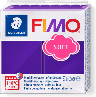 Fimo® Soft, Plum, 57 GR 1 Box