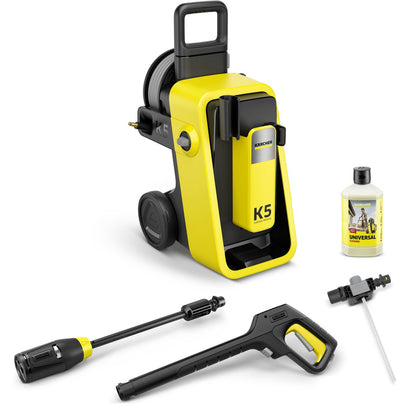 Nettoyeur haute pression Kärcher k 5 confort premium - 145 bar - 500 l h - 40 m² h - enrouleur de tuyau - lance de pulvérisation 4 en 1 - convient entre autres. voiture - terrasse - vélos - motos - salon de jardin et espaces autour de la maison