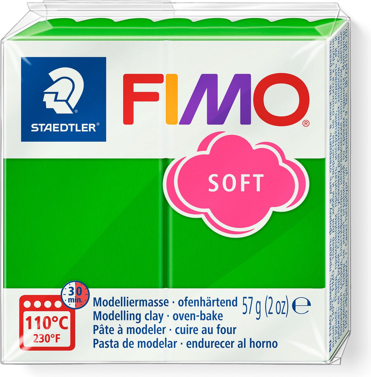 FIMO® Soft, vert tropical, 57 gr 1 boîte