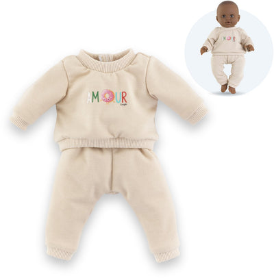 Corolle Beige Tracking Costume pour bébé pop, 36 cm