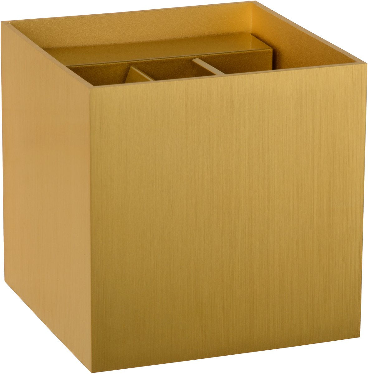 Lucide xio - applique - led dimmable - g9 - 1x4w 2700k - angle de faisceau réglable - laiton doré mat