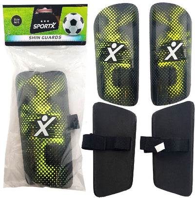 Sportx Shin Protecteurs Green Black