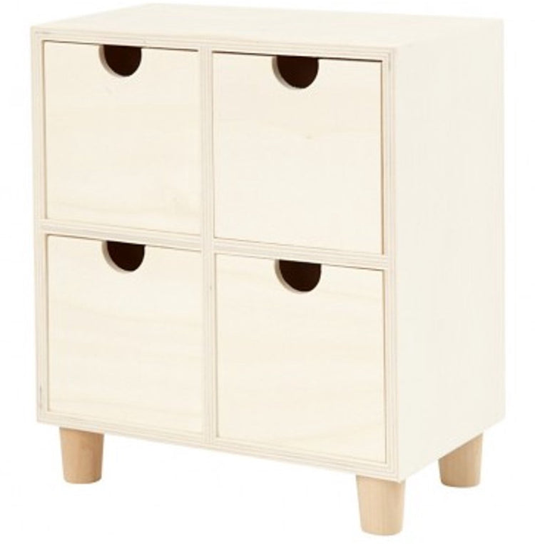 Commode Creativ company, h : 23 cm, p : 11,5 cm, l : 20 cm, 1 pièce