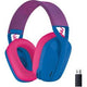 Casque de jeu logitech sans fil 7.1 bleu 81 mm x 163 mm x 170 mm