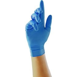 Gants jetables unicare gs0033 nitrile bleu