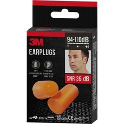 Bouchons d'oreilles 3m 1100c4 orange