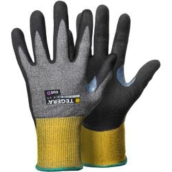 Gants en nitrile Tegera 8807-9 taille 9 gris