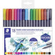 Stylo pinceau Staedtler aquarelle gamme de couleurs non permanente