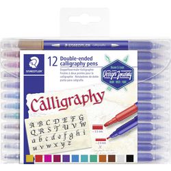Duo de calligraphie quantore Punt - 12 couleurs