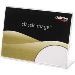 Présentoir de table deflecto de480401 transparent