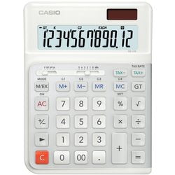 Calculatrice de bureau Casio de-12e-we LCD blanc
