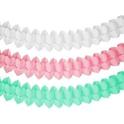 Guirlande papstar 85669 pastel365 cm multicolore