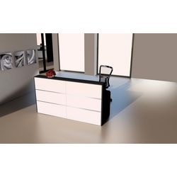 Kerkmann table de réception 21385210 cento 3 blanc