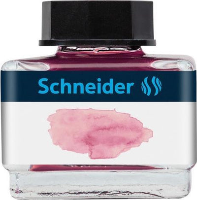 Encrier Schneider pour instruments d'écriture Schneider - contenu 15 ml - rose pastel - s-6939