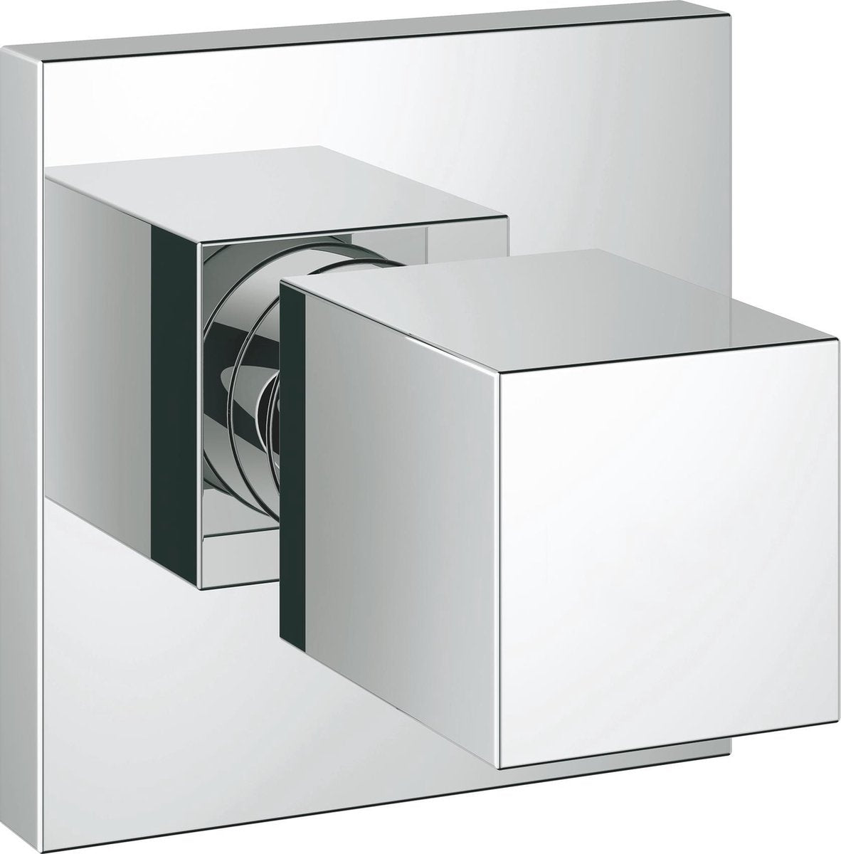 Kit de finition Grohe Eurocube pour robinet d'arrêt intégré, chromé