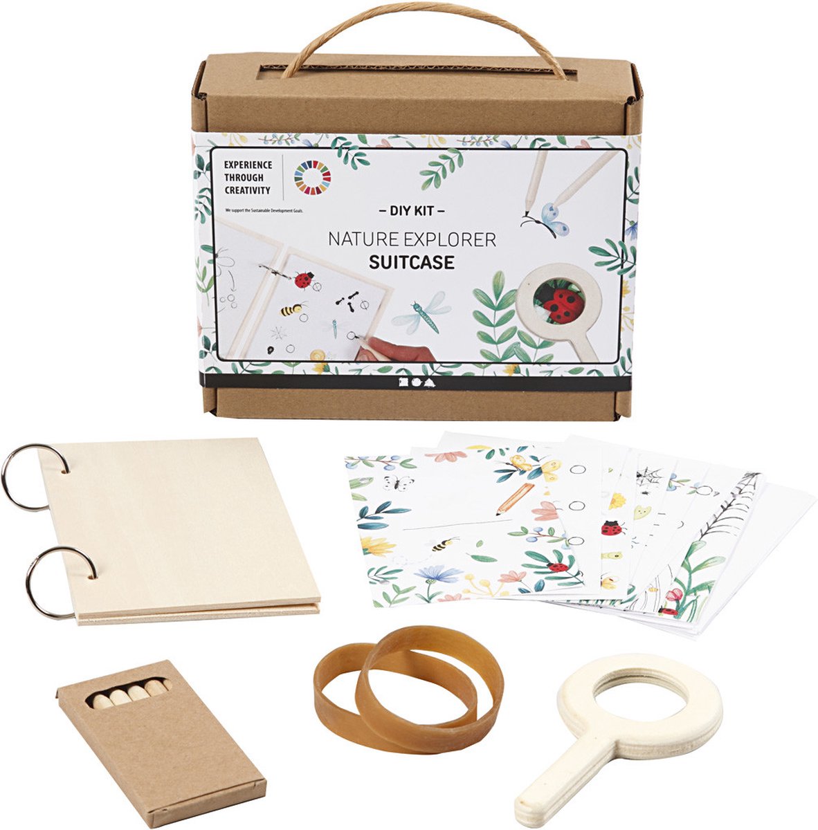 Valise découverte de l'entreprise Creativ pour la nature, 1 set