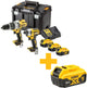 Dewalt dck276p3t | ensemble de combinaisons | Perceuse à percussion à vis XRP dcd996 + tournevis à percussion dcf887 | 18v xr | sans balais | 3x5,0ah | dans tstak-dck276p3t-qw