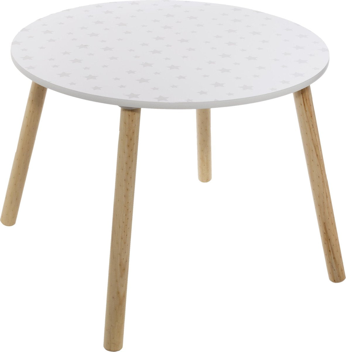 Table Best 60cm blanche avec imprimé