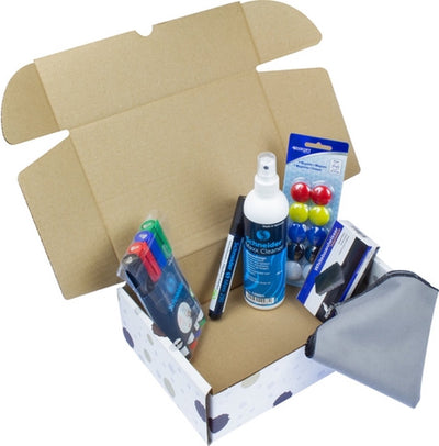 Kit tableau blanc Kangaro - 18 pièces - k-n5000
