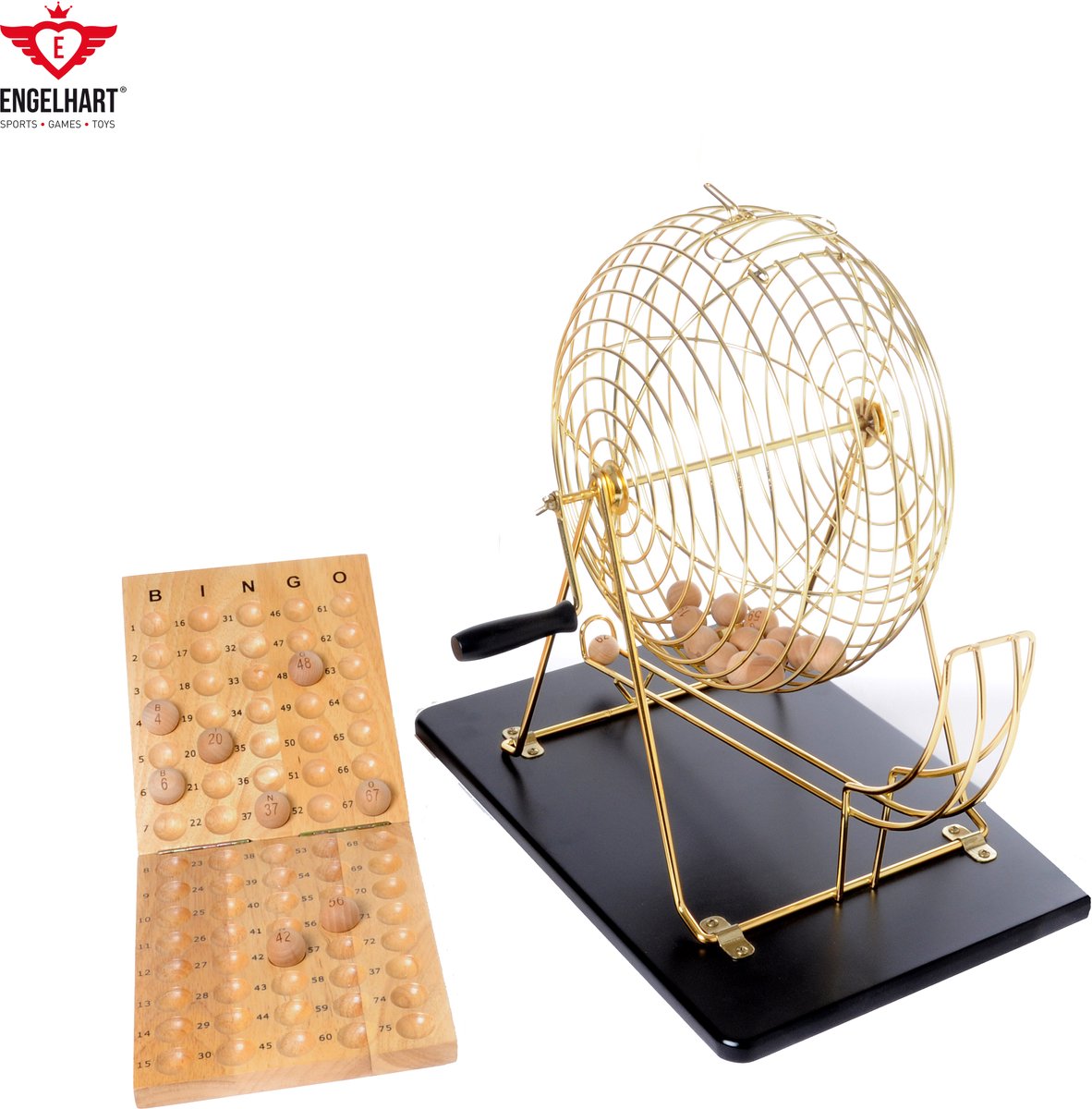 Bobine de bingo de loto en métal Longfield