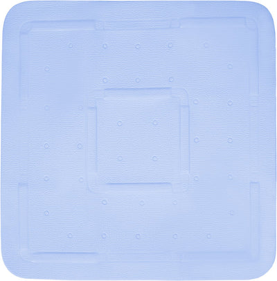 Tapis de douche antidérapant Differnz tutus 55x55xcm bleu