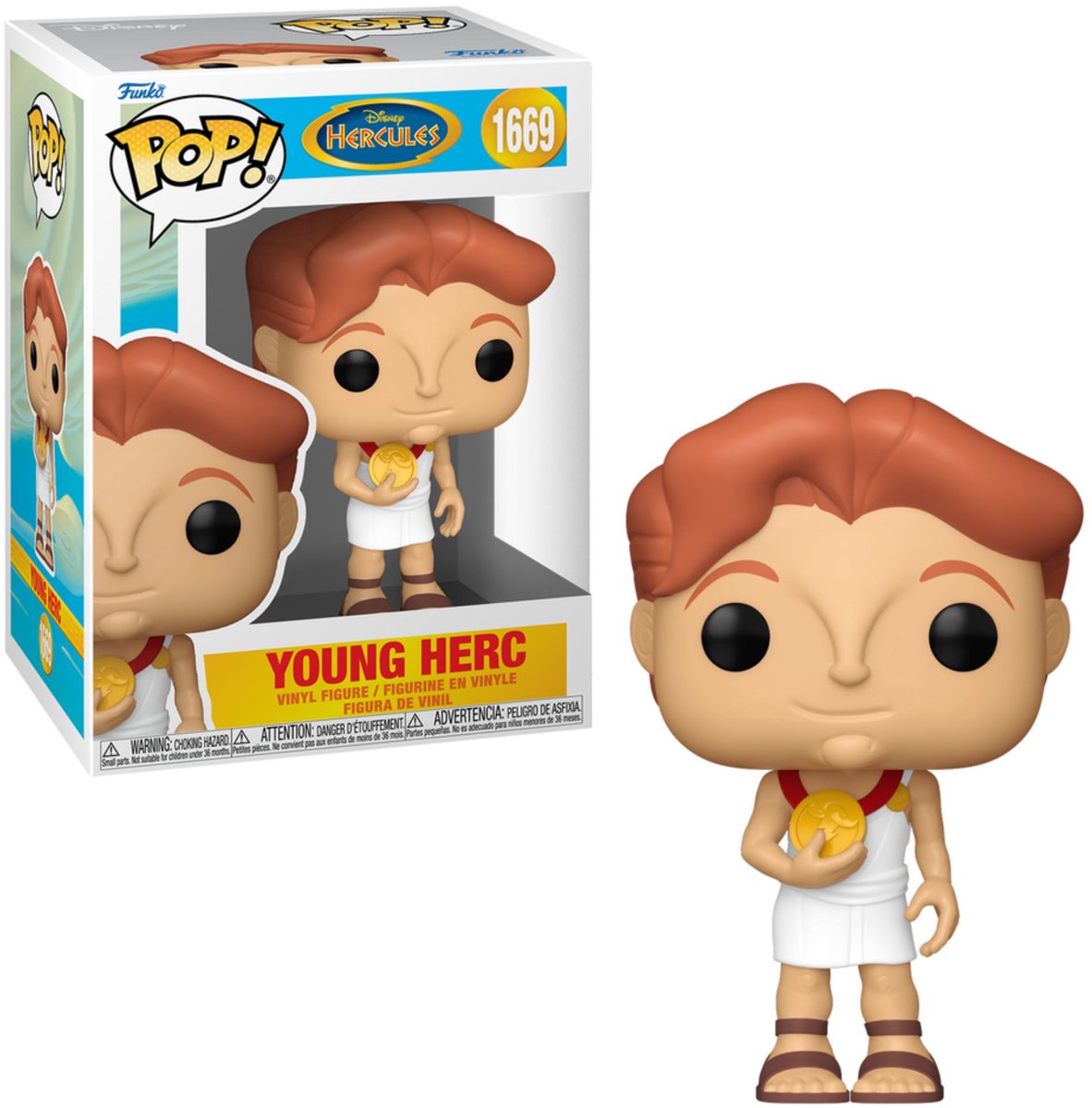 Funko-pop ! Disney : Hercules - Jeune Herc #1669
